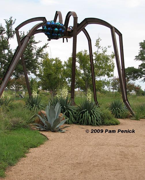 Whimsical sculpture, native plants at Mueller's Southwest Greenway